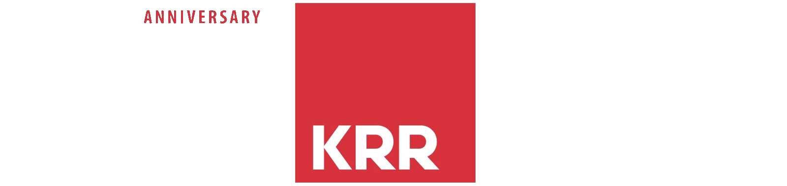 KRR-50th-logo-white